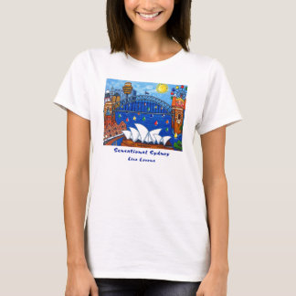 T-shirt Dessus sensationnel de dames de Sydney