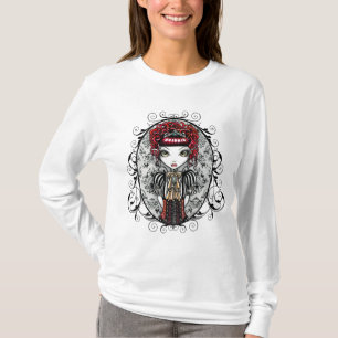 T-shirt Dessus victorien gothique d'Annie Fae
