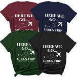 T-shirt Destination Personnalisée Voyage Famille Filles Vo<br><div class="desc">Embarquez pour l'aventure ultime dans le style avec notre T-Shirt de voyage pour filles de la famille de voyage de destination personnalisée! Idéal pour commémorer votre voyage d'anniversaire personnalisé ou votre escapade de filles, ce tee est un complément incontournable de votre garde-robe de voyage. Réalisée avec soin et conçue pour...</div>