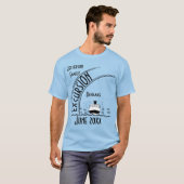 T-shirt Destination vintage Famille Réunion (Devant entier)