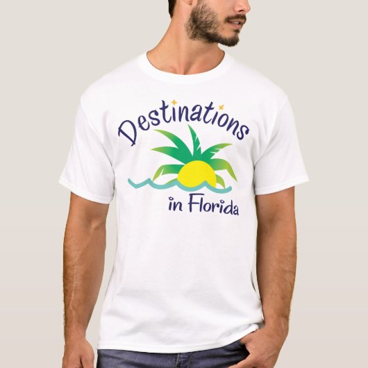T-shirt Destinations dans des marchandises de logo (Devant)
