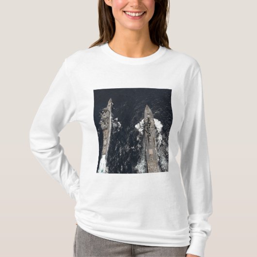 T-shirt destroyer de missiles guidés USS Gridley (Devant)