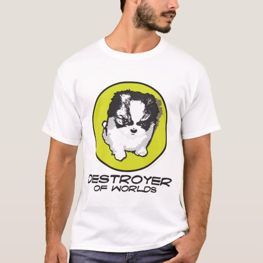 T-shirt Destroyer des mondes (Devant)