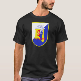 T-shirt Destroyer mil de missile guidé de marine de tours