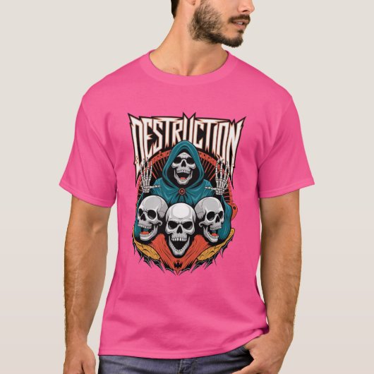 T-shirt "Destruction" (Devant)