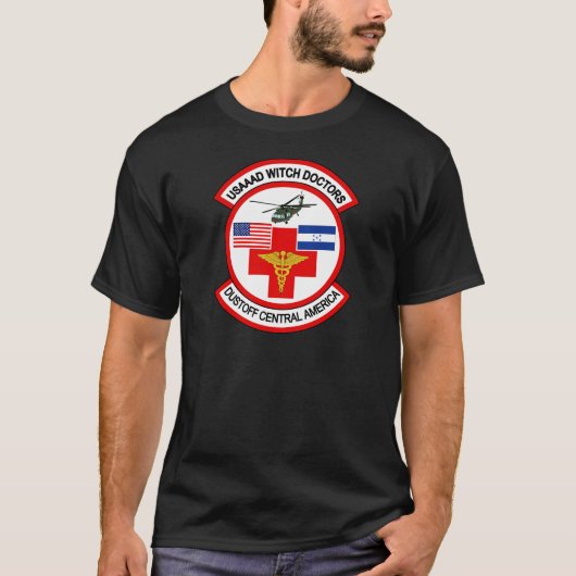 T-shirt Détachement USAAAD d'ambulance aérienne (Devant)