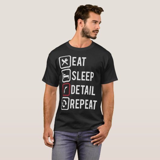 T-shirt Détail auto S2 Détail auto Détail auto Détail auto (Devant entier)