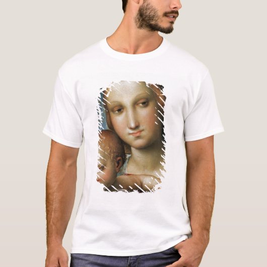 T-shirt Détail de <Virgin and Child> Attribué à Rapha (Devant)