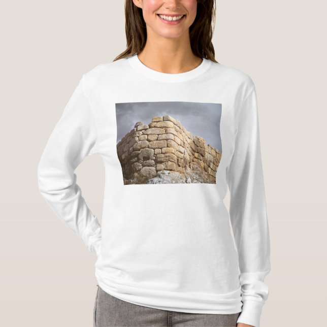 T-shirt Détail d'un mur en pierre (Devant)