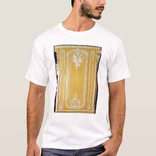 T-shirt Détail d'un panneau de la salle jaune