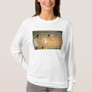 T-shirt Détail d'une scène de récolte sur le mur est