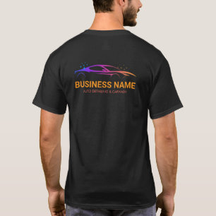 T-shirt Détaillage automobile et lavage de voiture personn