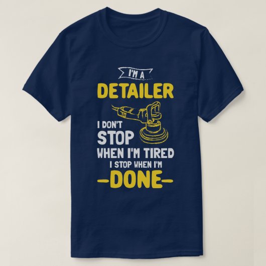 T-shirt Détaillant auto (Design devant)