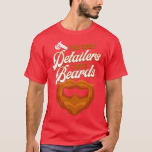 T-shirt Détaillant Auto Beard Détail du véhicule