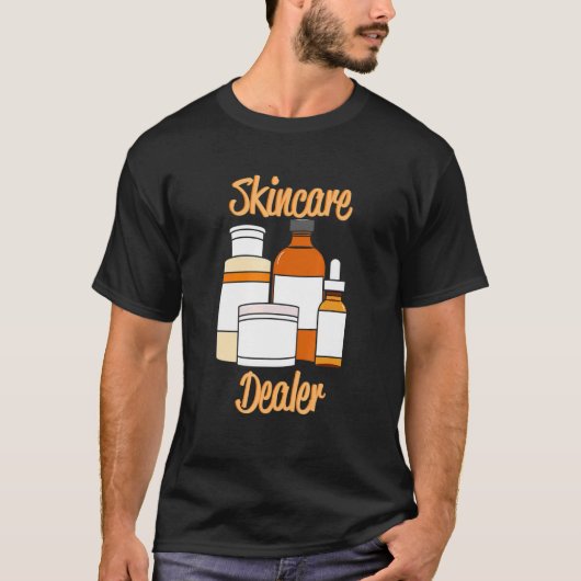 T-shirt Détaillant de soins de la peau - Dermatologue Esth (Devant)