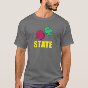 T-shirt d'ÉTAT de BETTERAVE