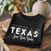 T-shirt d'état Texas Lone