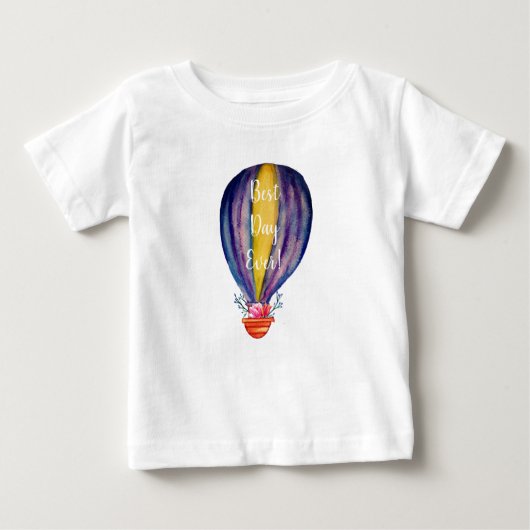 T-shirt d'été cool Hot Air Balloon (Devant)