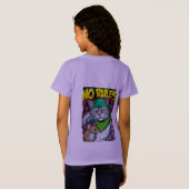 T-shirt d'été de plage de chien mignon (Dos entier)