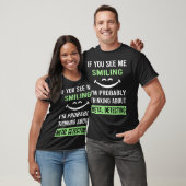 T-shirt Détecteur de détection souriante (Unisexe)