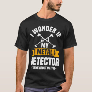 T-shirt Détecteur de métal Citation Aimer Métal Détection
