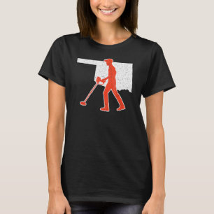 T-shirt Détecteur de métal Oklahoma Détecteur de détecteur