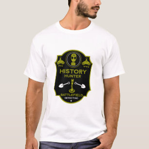T-shirt Détecteur de métal sur champ de bataille de tranch