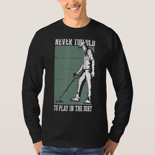 T-shirt Détecteur de métaux 2 (Devant)