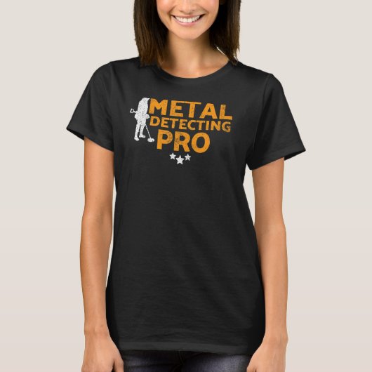 T-shirt Détecteurs de métaux Détection de métaux Pro (Devant)