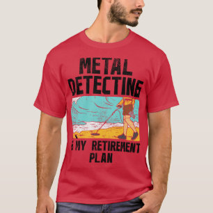T-shirt Détection de la retraite par métal
