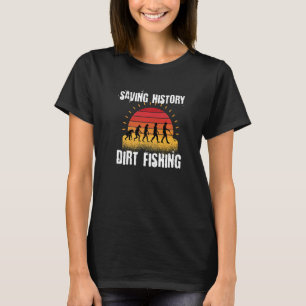 T-shirt Détection de trésor de chasseur de détecteur de mé