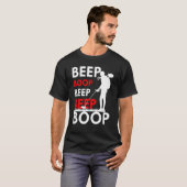 T-shirt Détection des métaux Chasse au trésor Détectoriste (Devant entier)