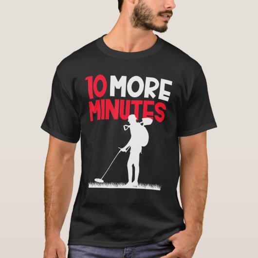 T-shirt Détection des métaux Chasse au trésor Détectoriste (Devant)