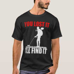 T-shirt Détection des métaux Chasse au trésor Détectoriste