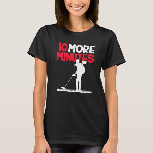 T-shirt Détection des métaux Chasse au trésor Détectoriste (Devant)