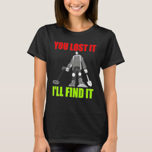 T-shirt Détection des métaux Chasse au trésor Détectoriste