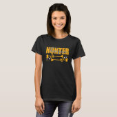 T-shirt Détection des métaux Chasseur de trésor Détectoris (Devant entier)