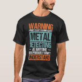 T-shirt Détection des métaux Détection Oscillateur Diset C (Devant)