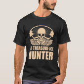 T-shirt Détection des métaux Détectoriste Détecteur des mé (Devant)