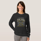 T-shirt Détection des métaux - Idée de don d'or du détecte (Devant entier)