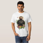 T-SHIRT DÉTECTIVE ANIMALE D'OURS DE FANCY (Devant entier)