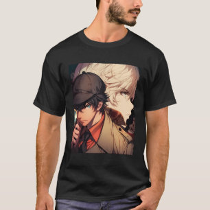 T-shirt Détective de l'Anime Enquêteur privé Criminalité S