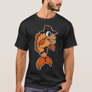 T-shirt détective de poissons