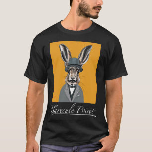 T-shirt Détective Harecule Poirot Leporidae