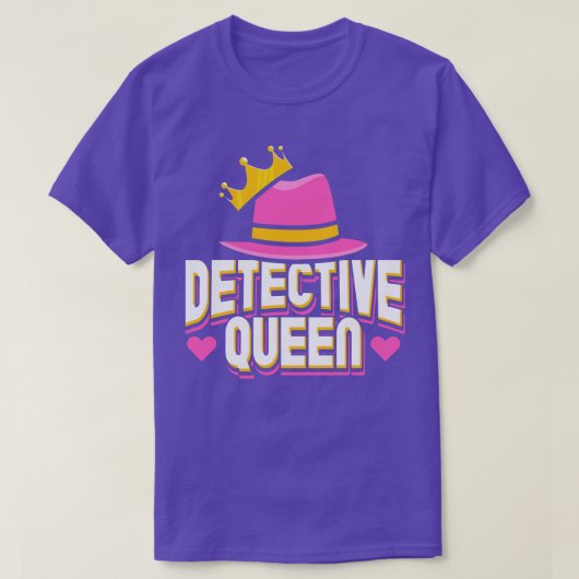 T-shirt Détective Queen (Design devant)
