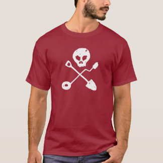 T-shirt Detectorist Skull - Sondengänger crânes