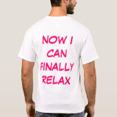 T-shirt Détendez-moi (Dos)