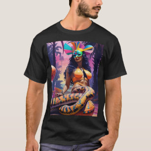 T-shirt Détendez-vous au bord des eaux serpentine