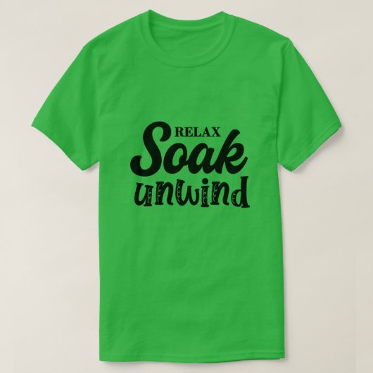 T-shirt Détendez-vous en douceur01 (Design devant)