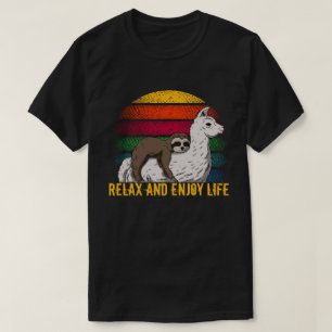 T-shirt Détendez-Vous Et Profitez De La Vie